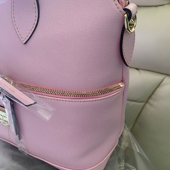 DOONEY AND BOURKE  LIGHT  PINK POCKET SATCHEL - Picture 4 of 5